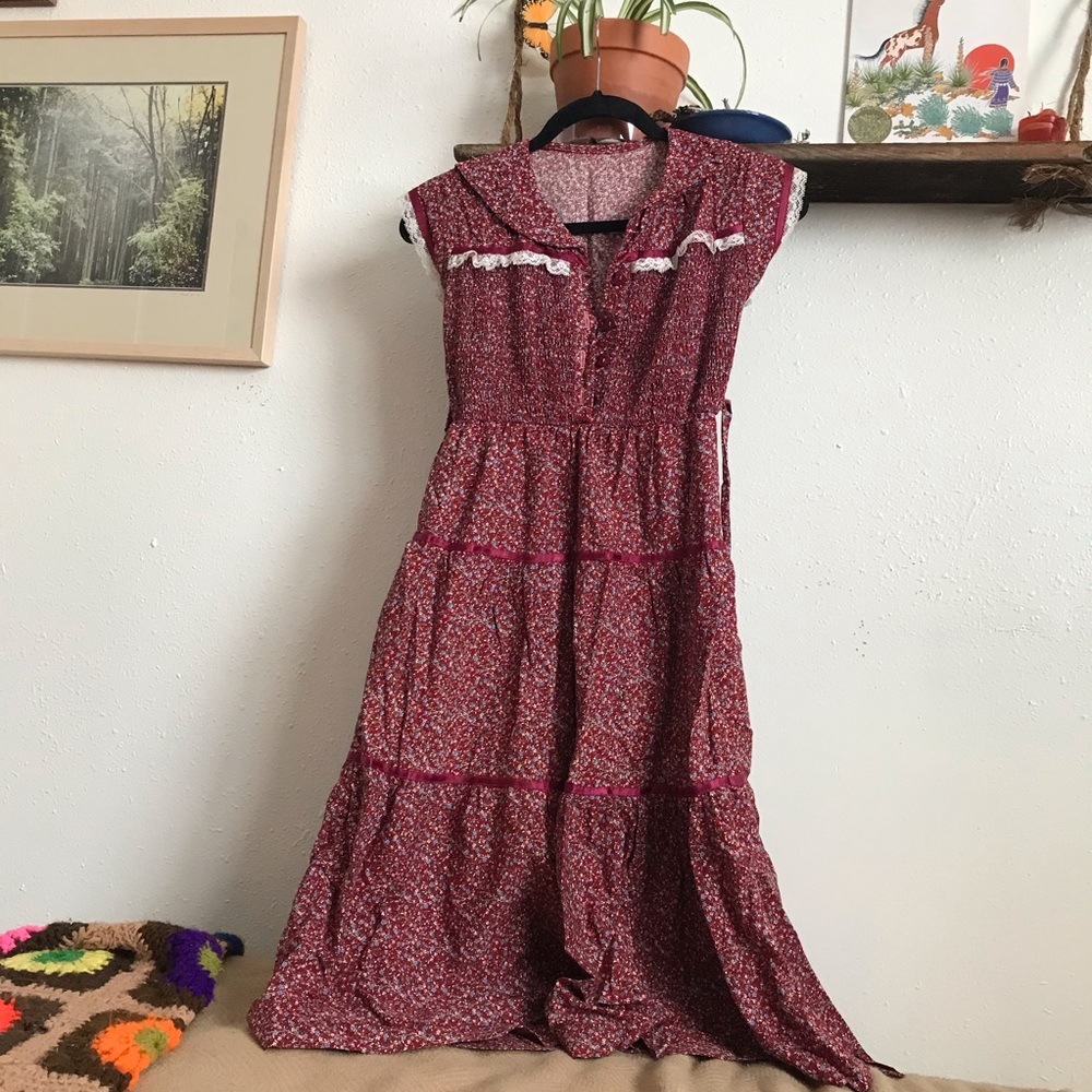 Boho prairie dress